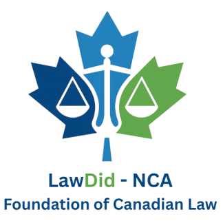 ⚖️NCA Foundation of Canadian Law